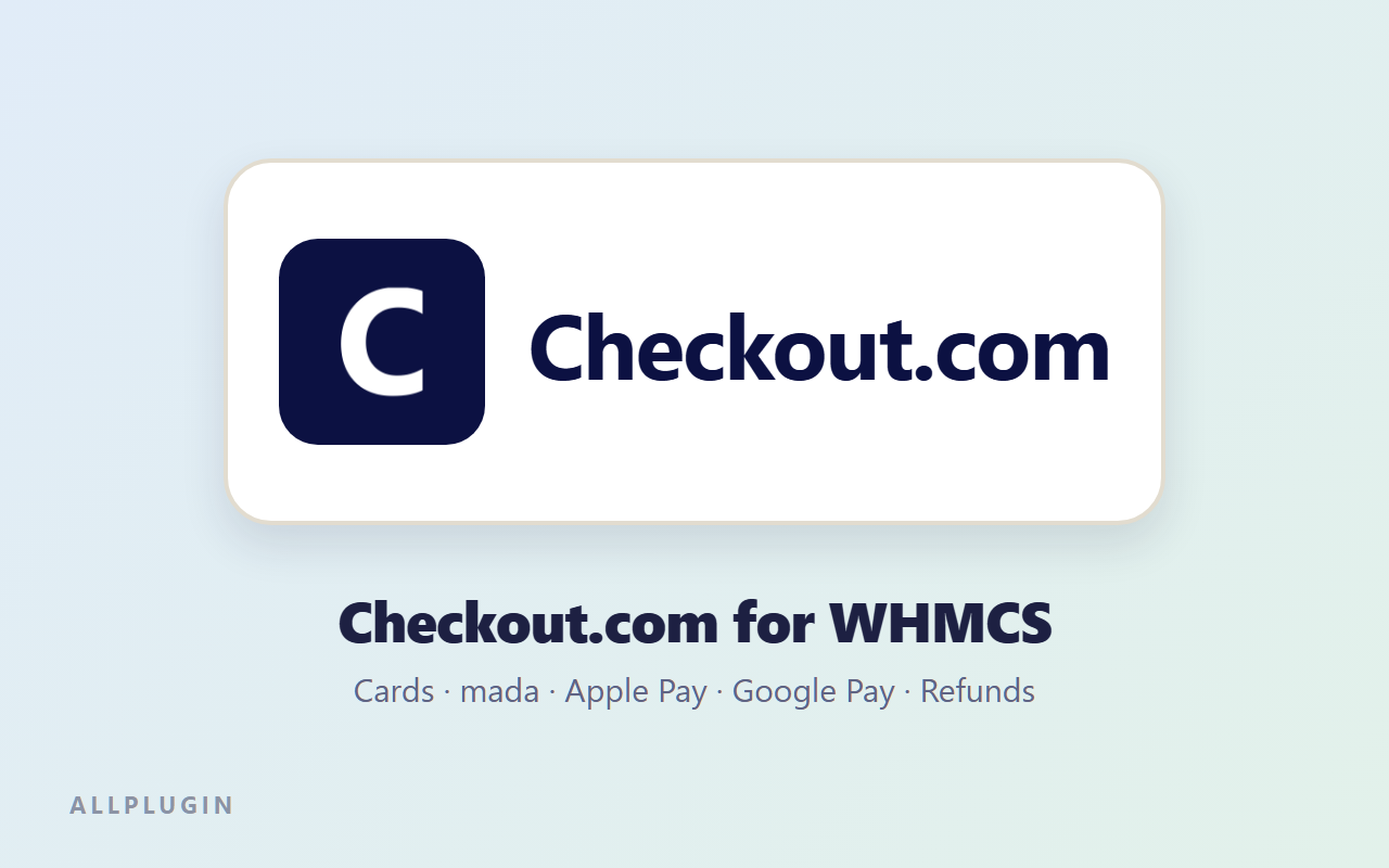Checkout.com for WHMCS